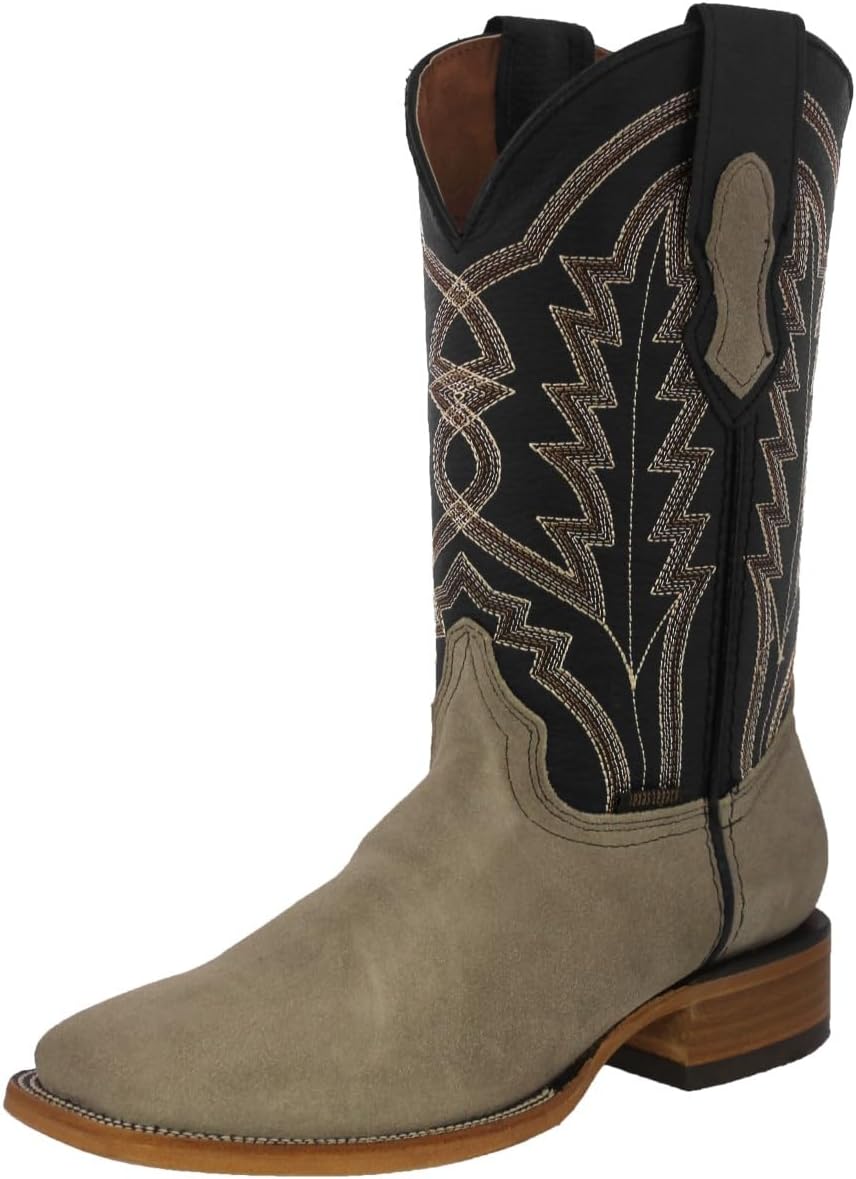 

Мужские сапоги Texas Legacy Sand Western Dress Cowboy из классической замши с квадратным носком