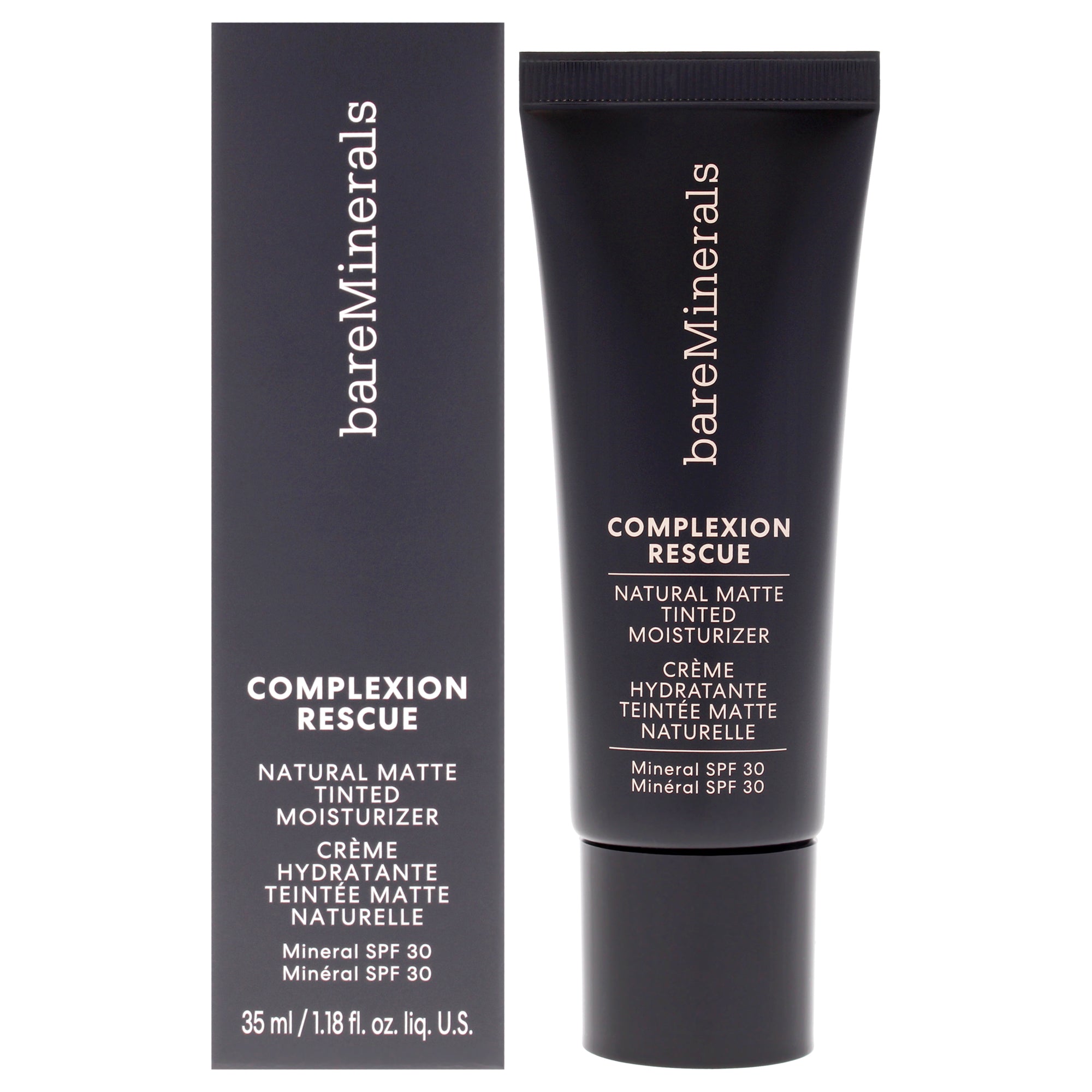 

Увлажняющий крем Complexion Rescue Natural Matte Tinted с SPF 30, оттенок 02 Vanilla от bareMinerals для женщин - 1,18 унции (1,18 унции) Bareminerals, Small