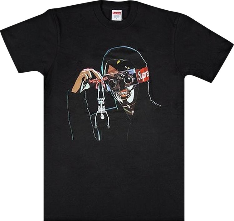 

Футболка Supreme Creeper Tee 'Black', черный