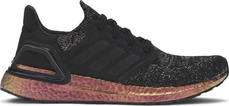 Кроссовки Adidas Wmns UltraBoost 20 'Black Signal Pink', черный