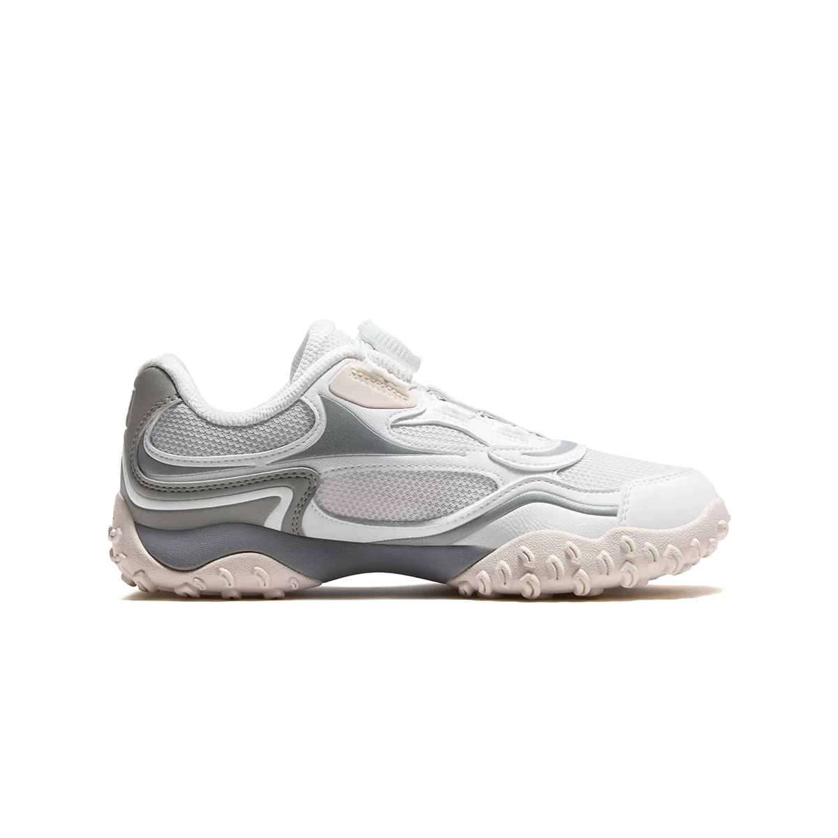 Детские кроссовки для бега с закрытым носком FILA KIDS, Rain Mist Gray/FILA White — фото 3