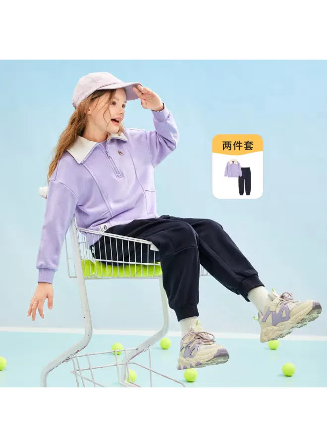 Комплект спортивной одежды для детей с худи и штанами Hush Puppies — фото 2