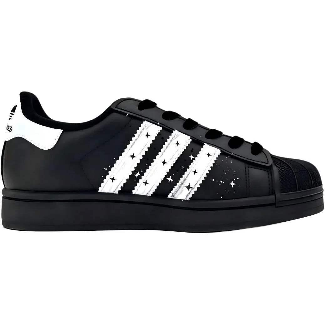 Детские кроссовки для скейтбординга с принтом Superstar 2, Adidas Originals, White — фото 4