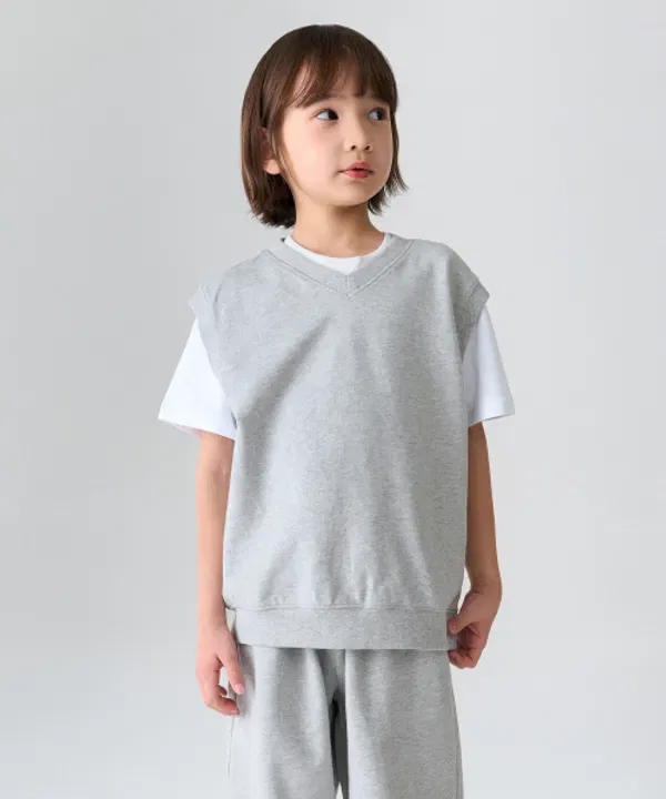 Жилет оверсайз, Musinsa Standard Kids, серый