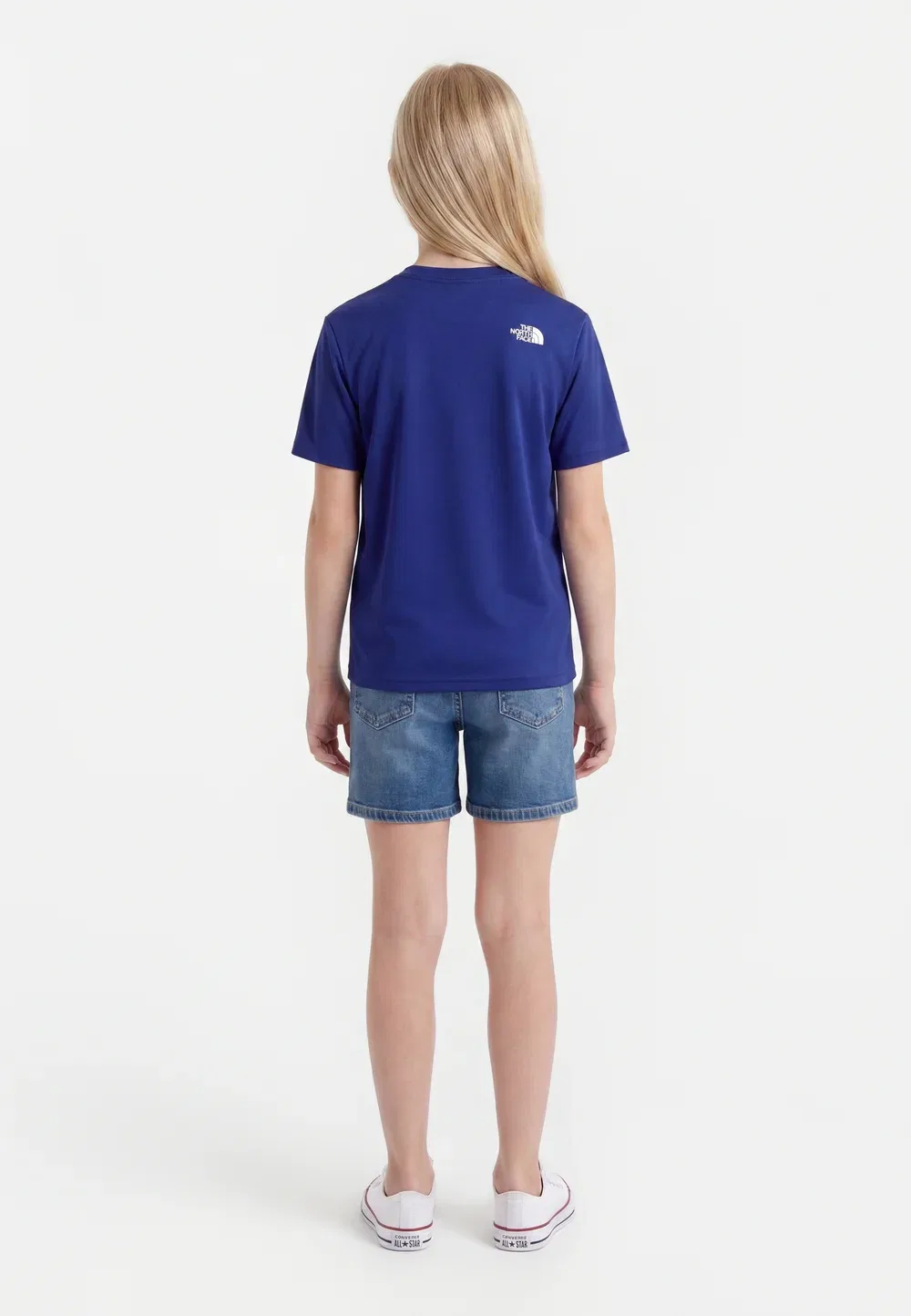 Новая футболка унисекс - спортивная футболка The North Face, Bold Blue — фото 2