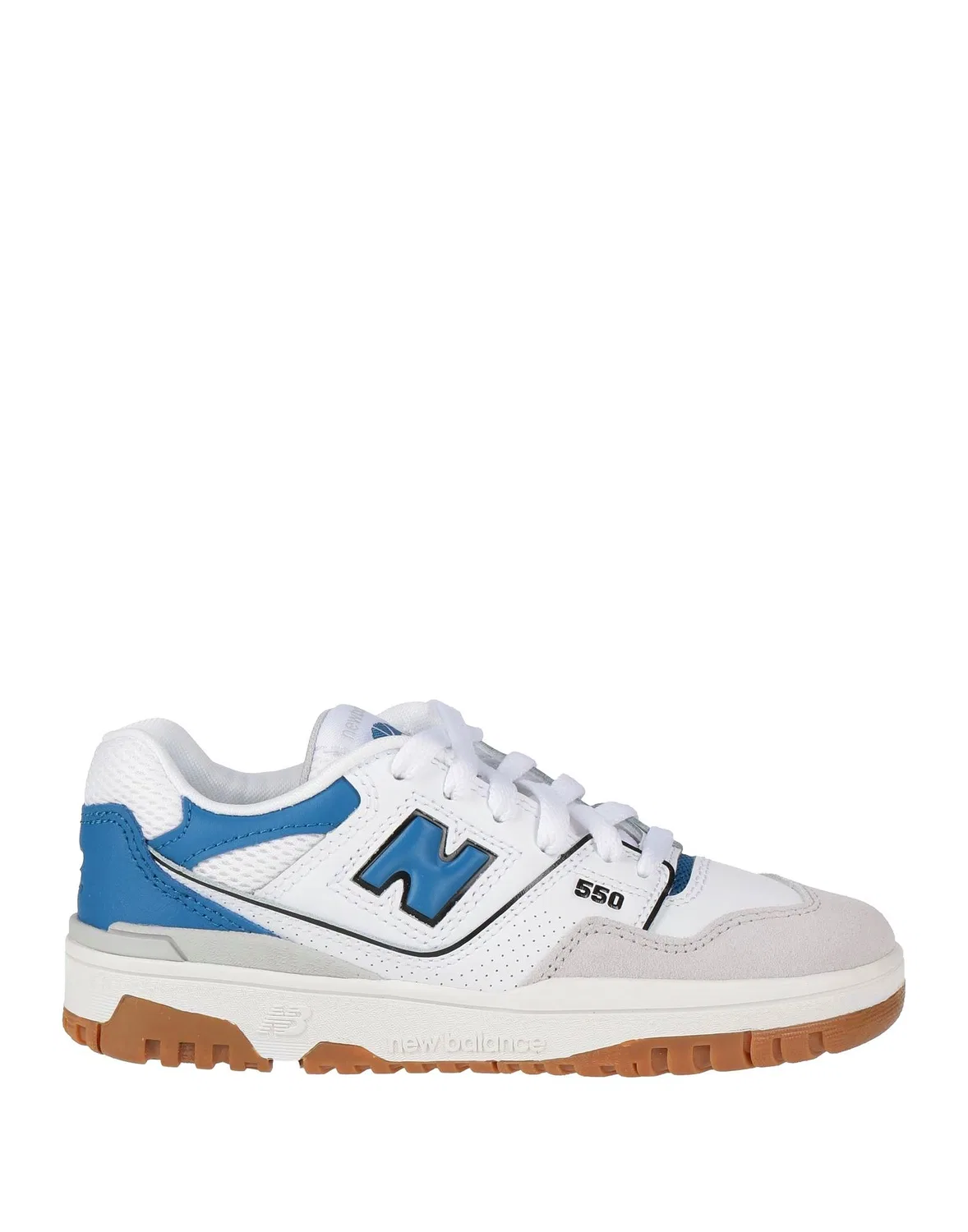 Кроссовки кожаные 550 New Balance, белый