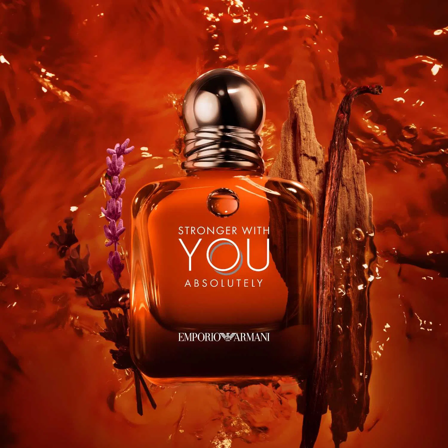 Парфюмерная вода 50 мл с амброво-ориентальным ароматом Stronger with You Absolutely, ARMANI — фото 2