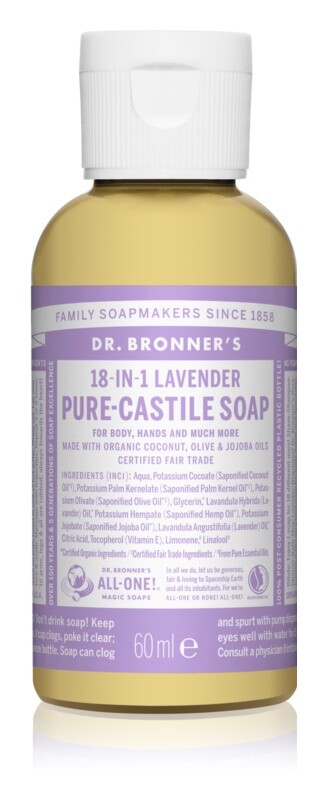 

Универсальное жидкое мыло Dr. Bronner’s Lavender