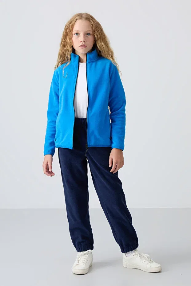 Детские спортивные штаны для девочек из флиса Tommy Life, Indigo