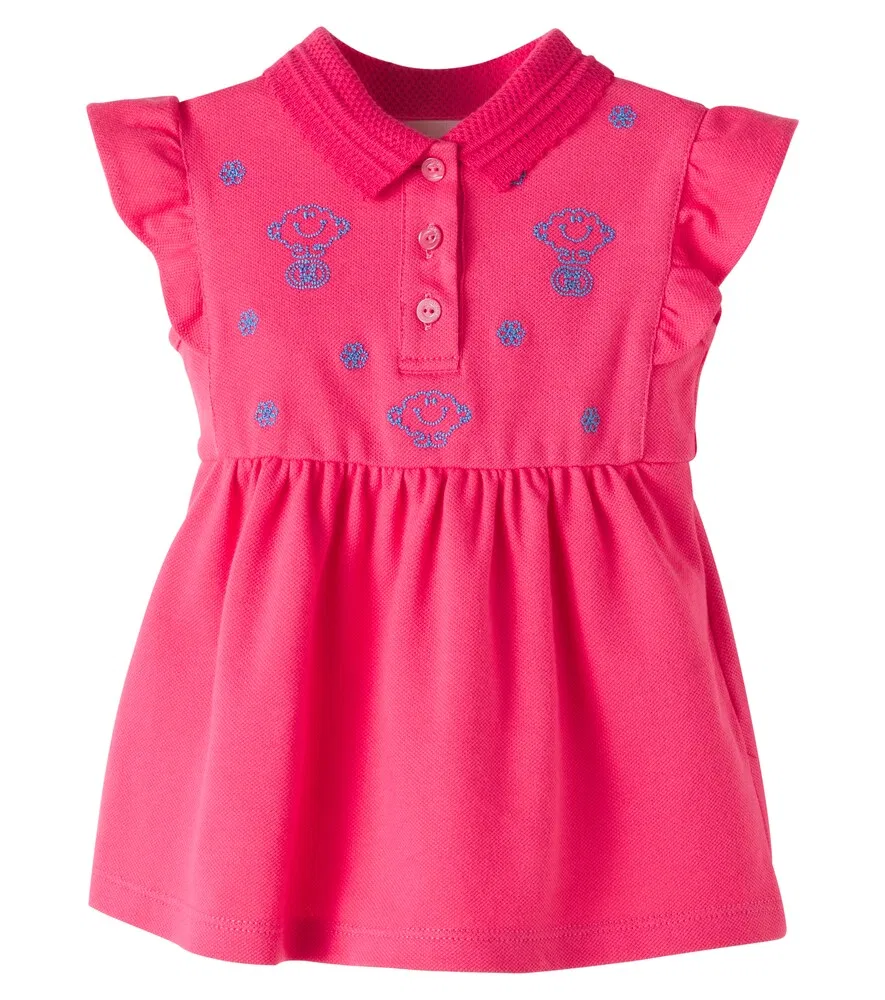 Платье из хлопковой смеси Mr Men Little Miss Gucci Kids, розовый
