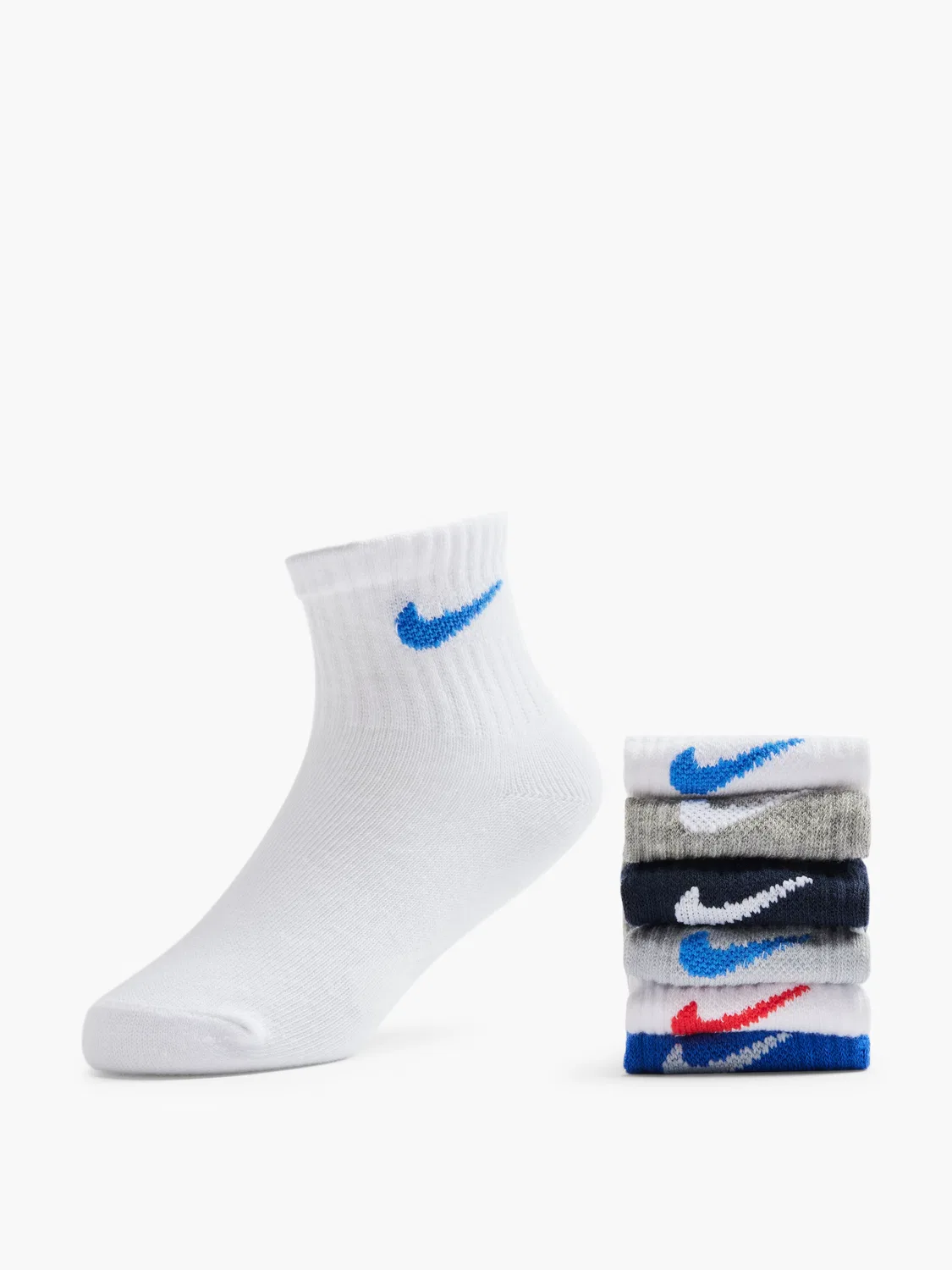 Детские спортивные носки Nike, белый