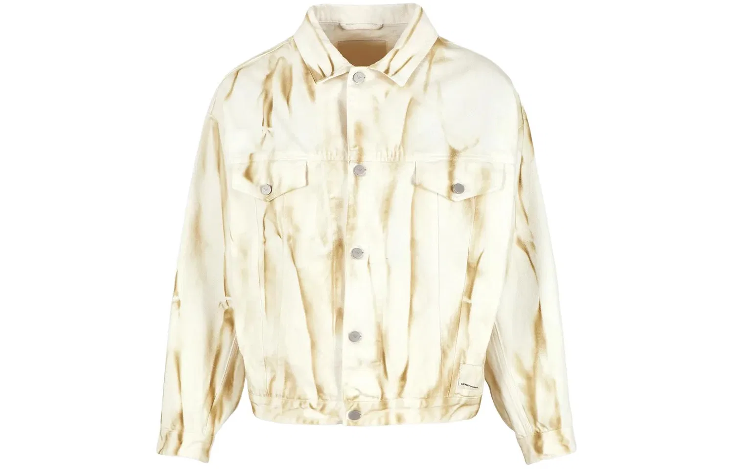 Мужское пальто с длинным рукавом Yellow EMPORIO ARMANI, Yellow
