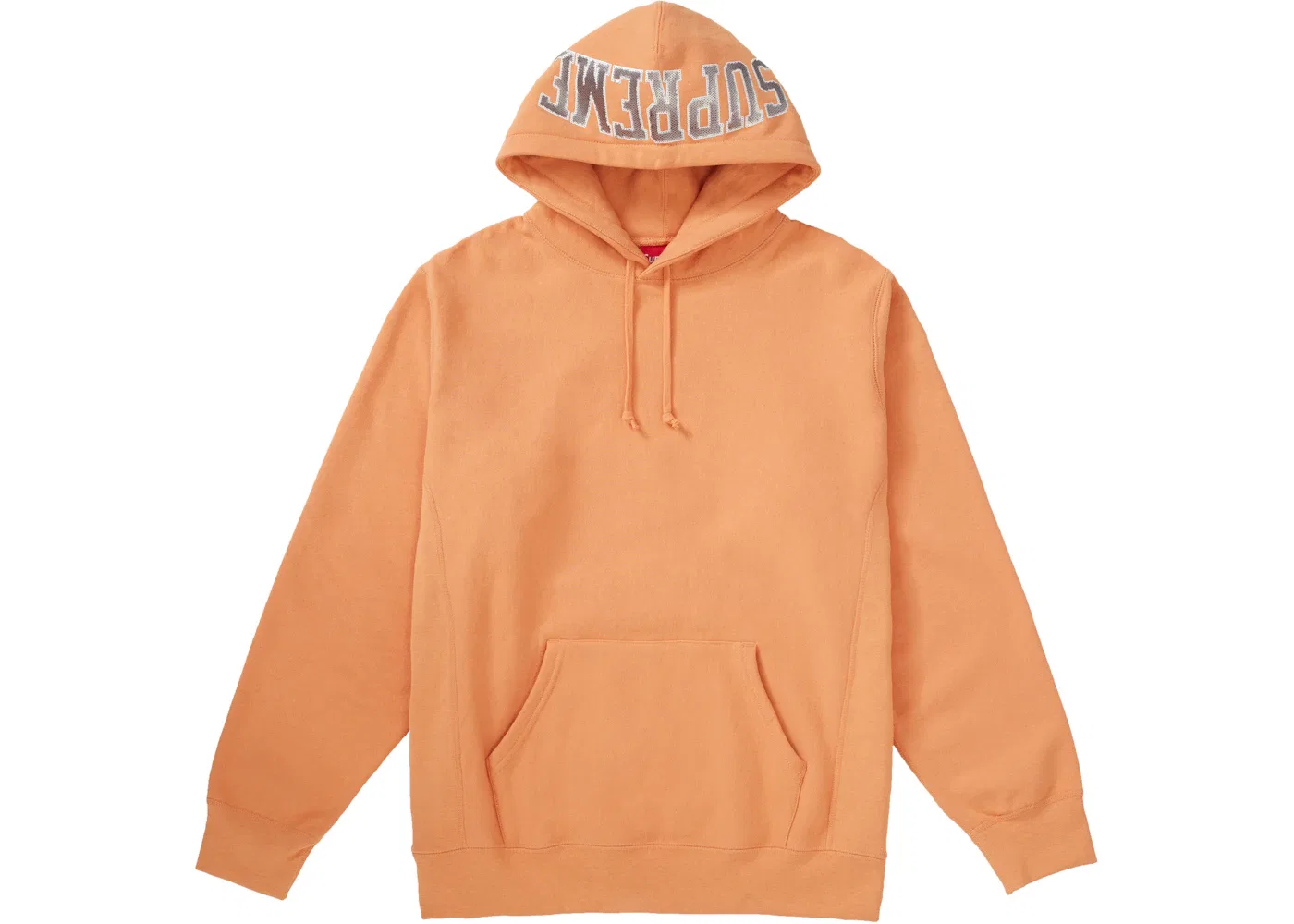 Мужской худи с пайетками Supreme Sequin Arc Hooded Sweatshirt Supreme, Pale Orange