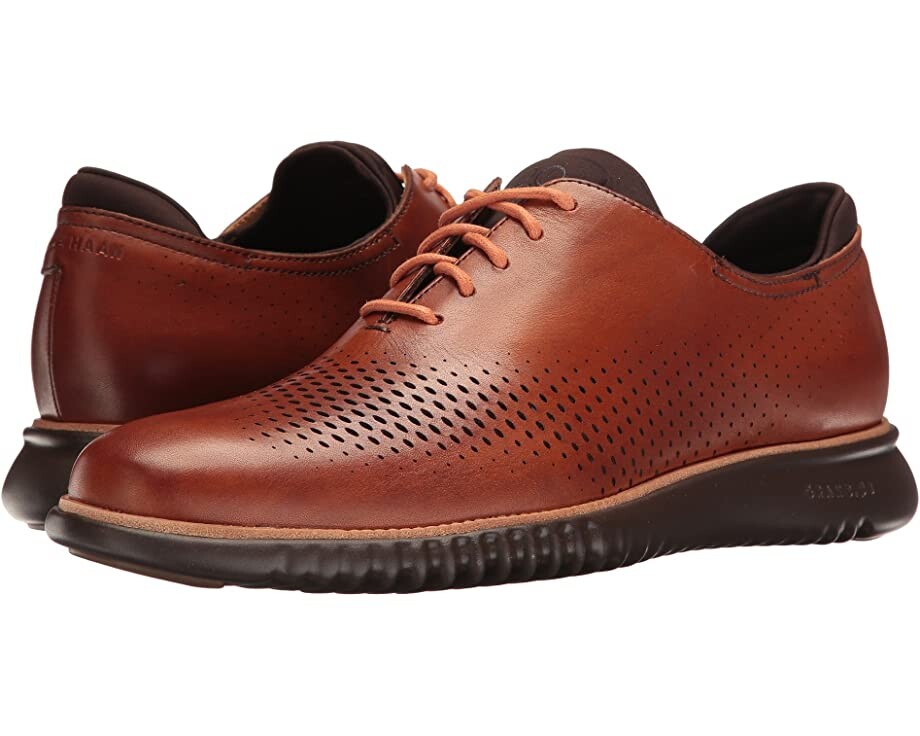 Мужские оксфорды Cole Haan 2.Zerogrand Laser Wing Oxford, цвет британский тан