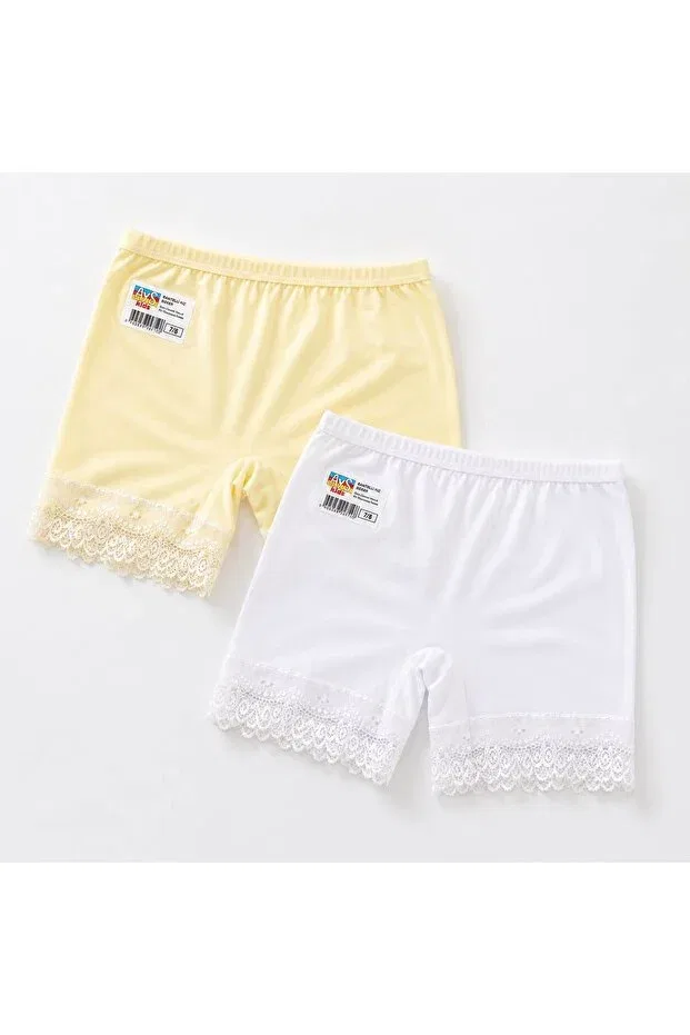 Детские боксеры для мальчиков хлопковые комплект 2 шт Ays Kids, White And Yellow