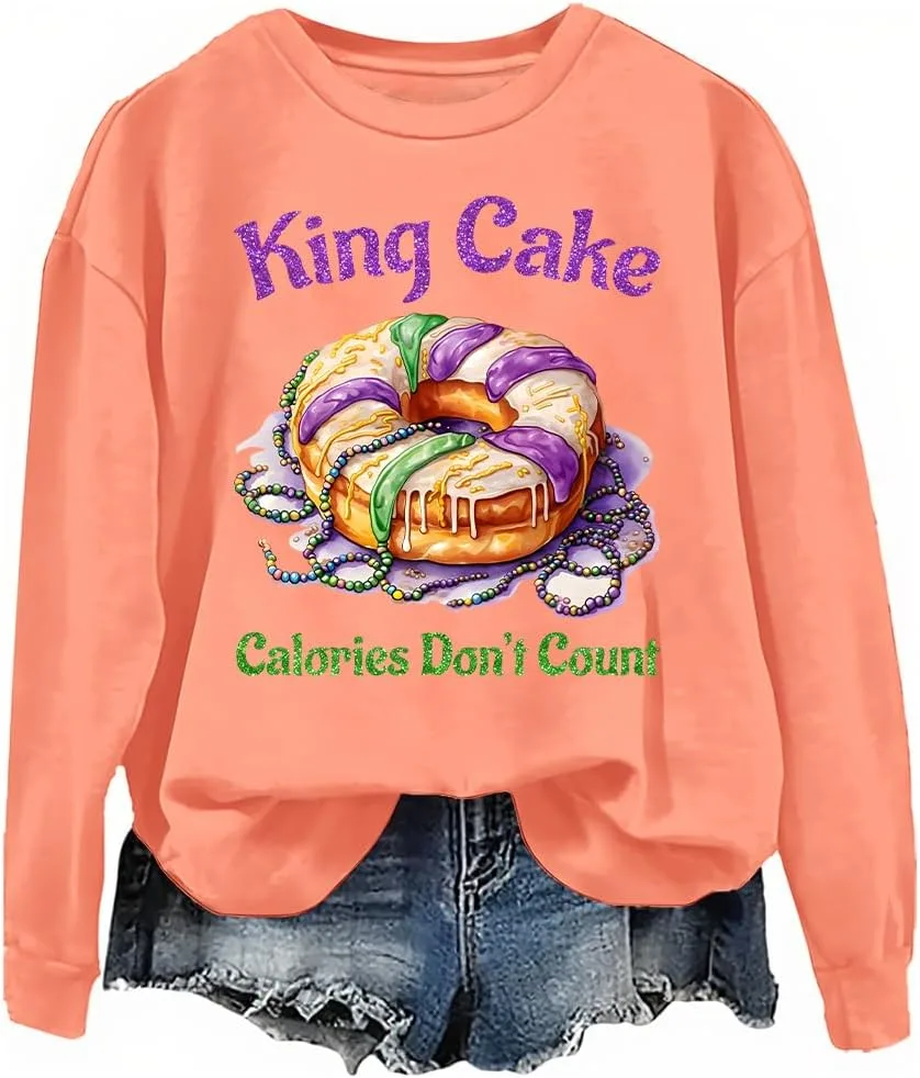 

Толстовка King Cake Calories Don't Count woati