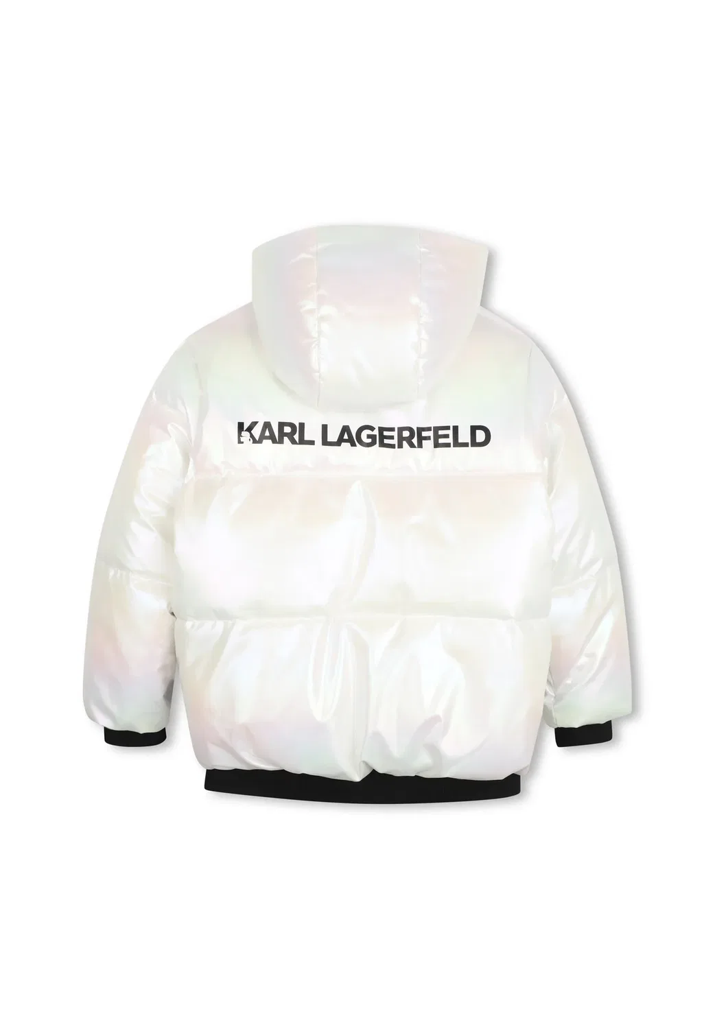 Пуховая куртка - зимняя куртка Karl Lagerfeld Kids, White — фото 3