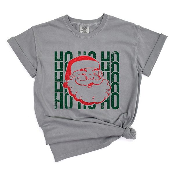 

Футболка женская Ho Ho Ho Glitter Santa Simply Sage Market, Grey, Серый, Футболка женская Ho Ho Ho Glitter Santa Simply Sage Market, Grey