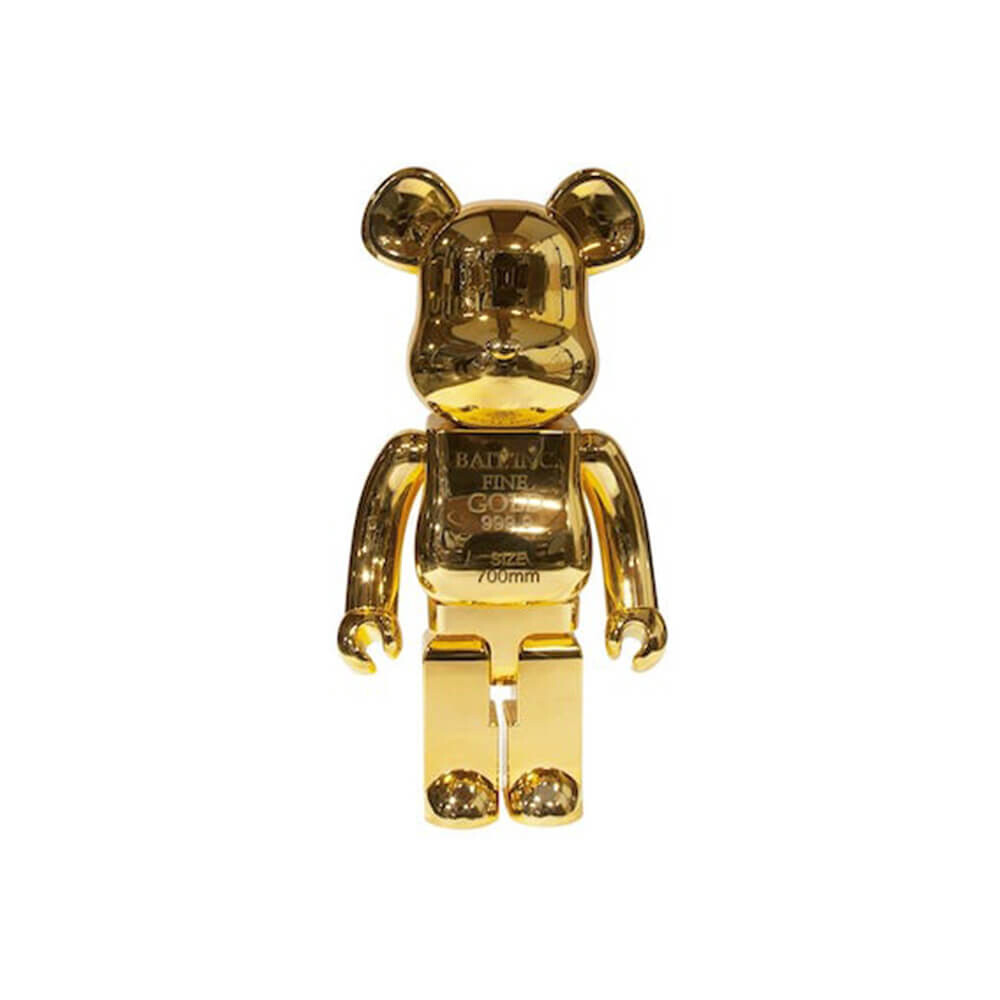 

Фигурка Bearbrick BAIT x Medicom Gold Bar 1000%, золотой