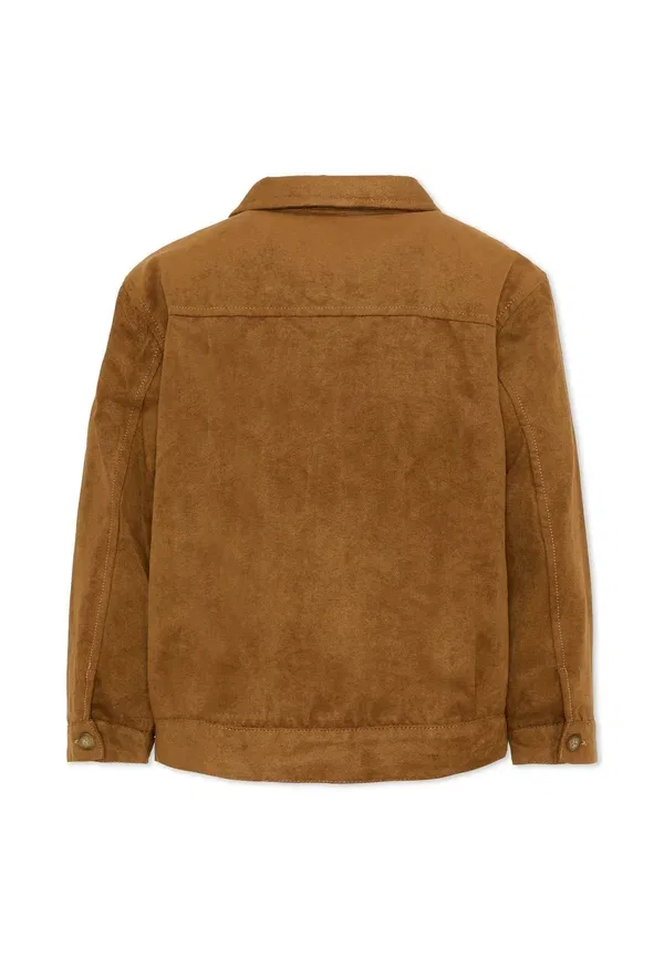 Куртка из искусственной кожи Faux leather jacket Mayoral, коричневый — фото 2