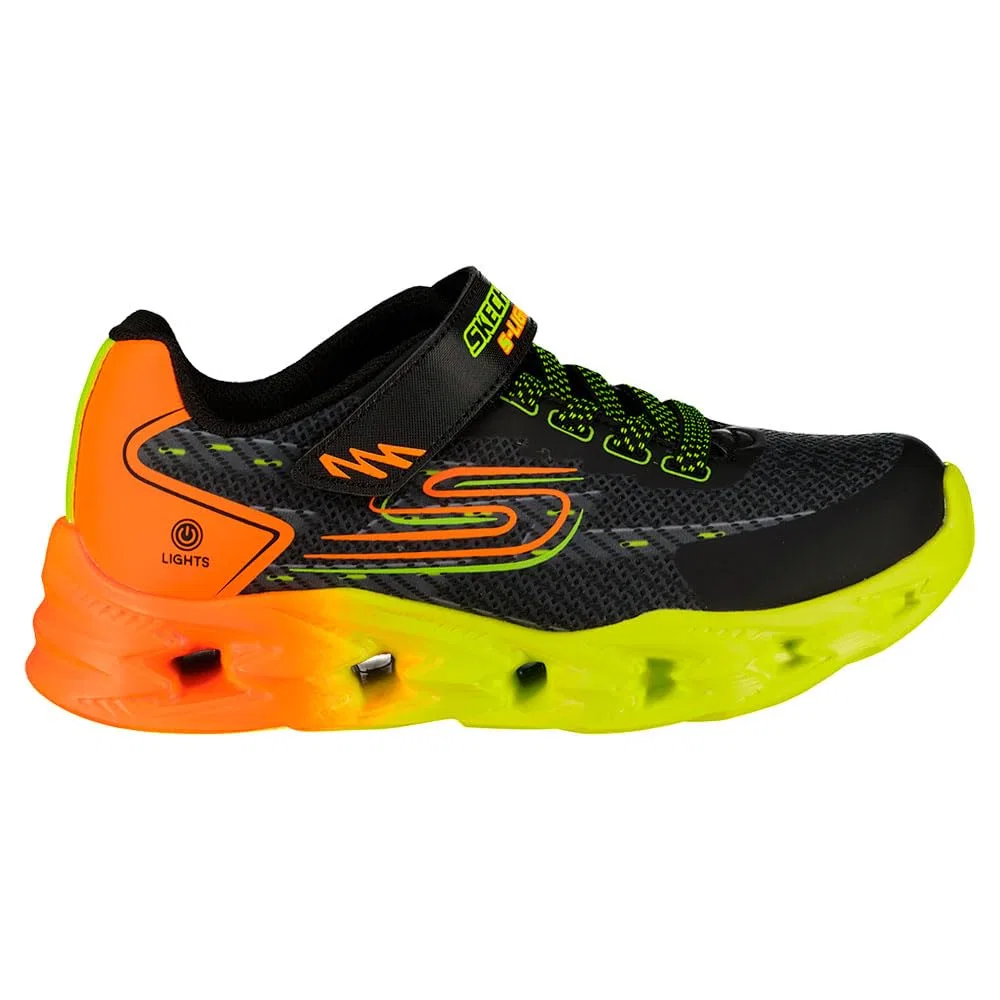 Детские кроссовки для мальчиков с подсветкой Max Cushioning Arch Skechers, Black Multi