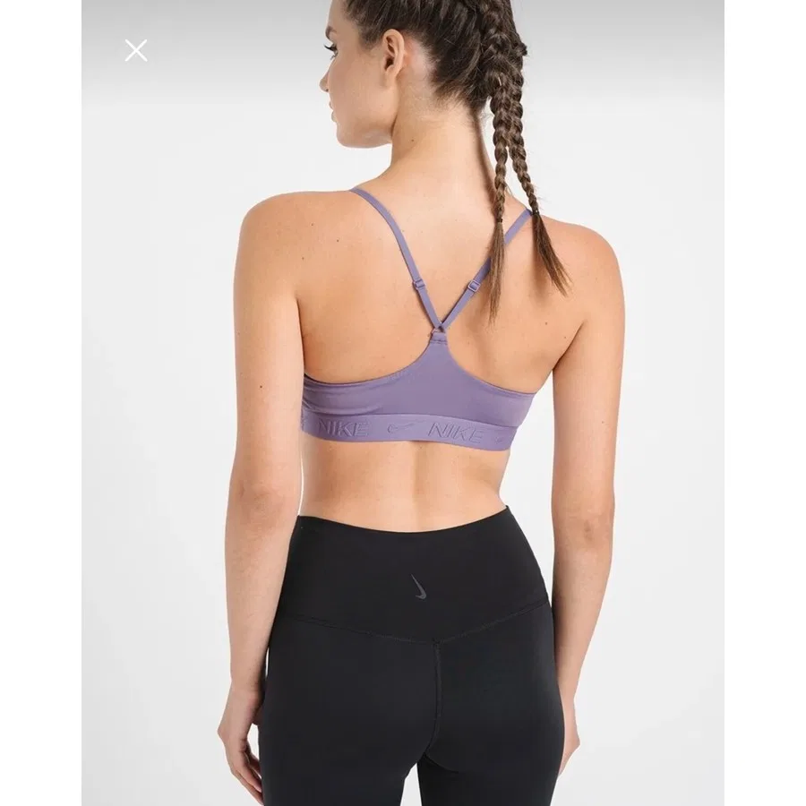 Спортивный бюстгальтер Nike Training Sports Mor FD1062-509, Фиолетовый — фото 3
