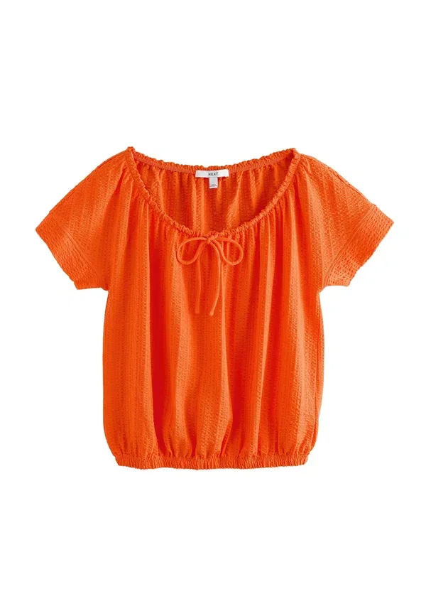 Блузка хлопковая Petite fit Next, Orange, оранжевый — фото 2