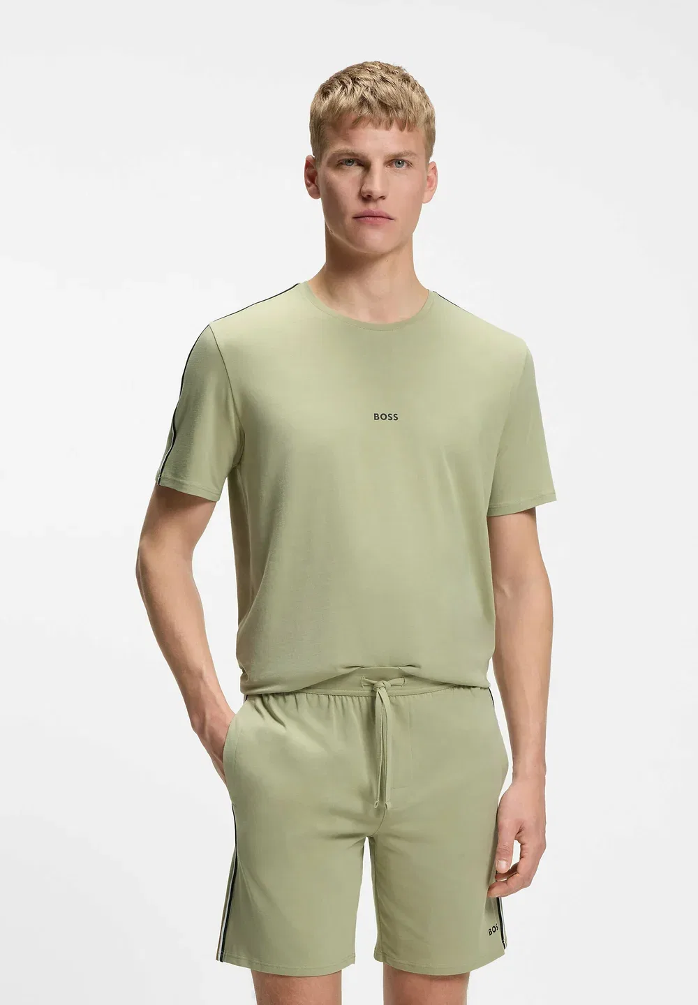 Верхняя часть пижамы Boss, Light Green One