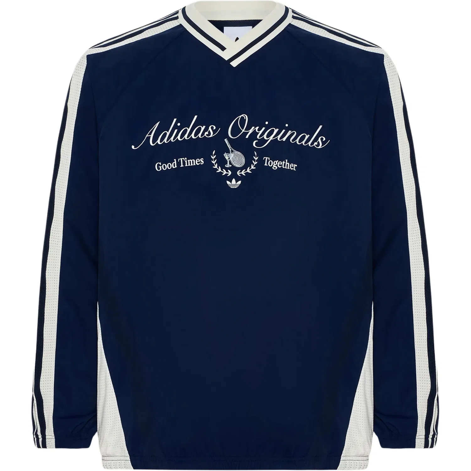 Мужская футболка с круглым вырезом Adidas Originals, Dark Indigo