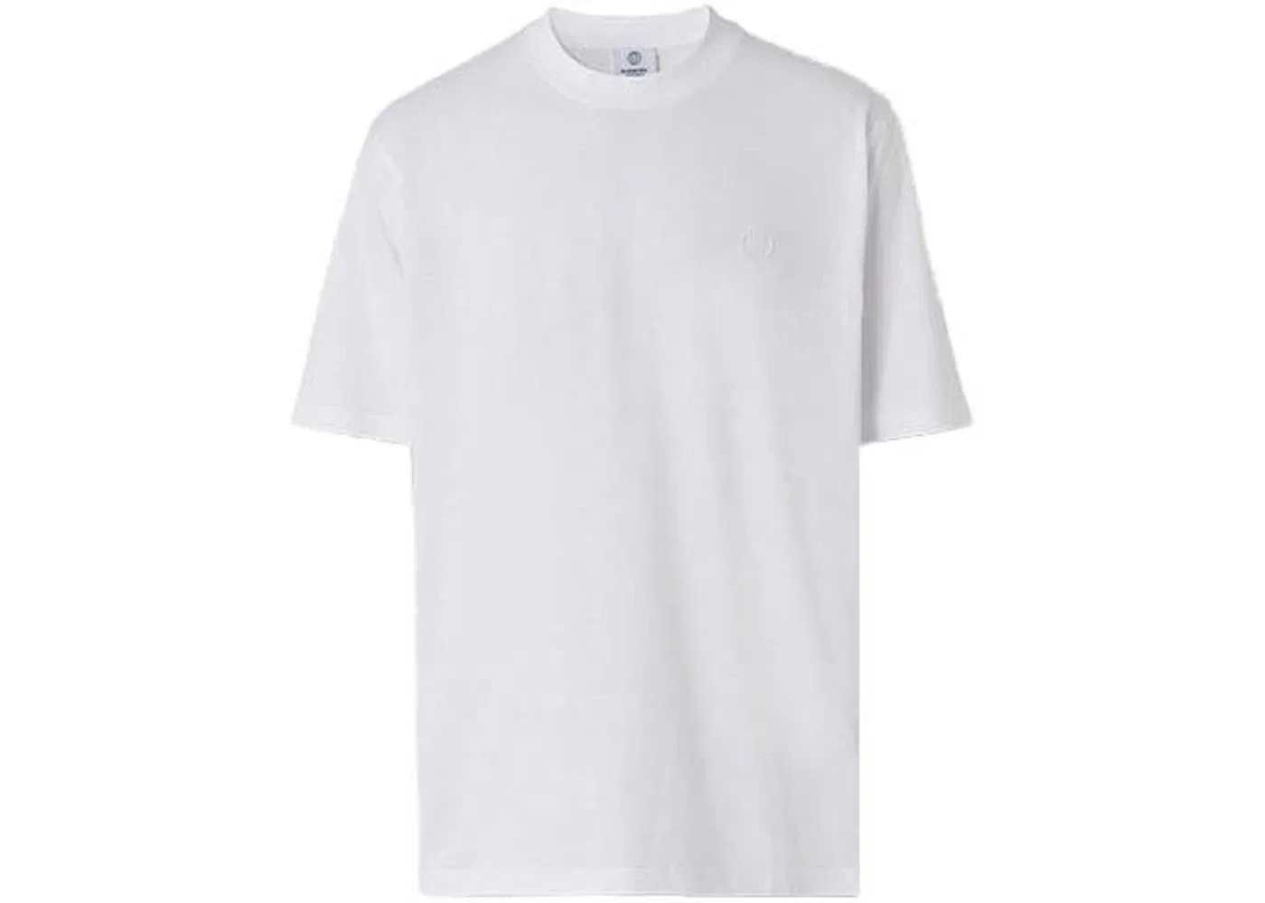 Мужская футболка с круглым вырезом T-Shirt Burberry, White