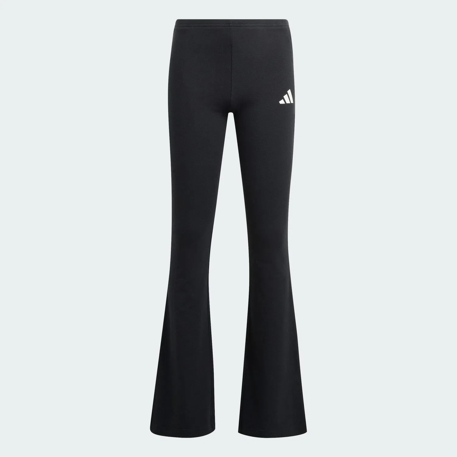 Детские леггинсы с расклешенным низом Essentials Adidas, Schwarz Weiss
