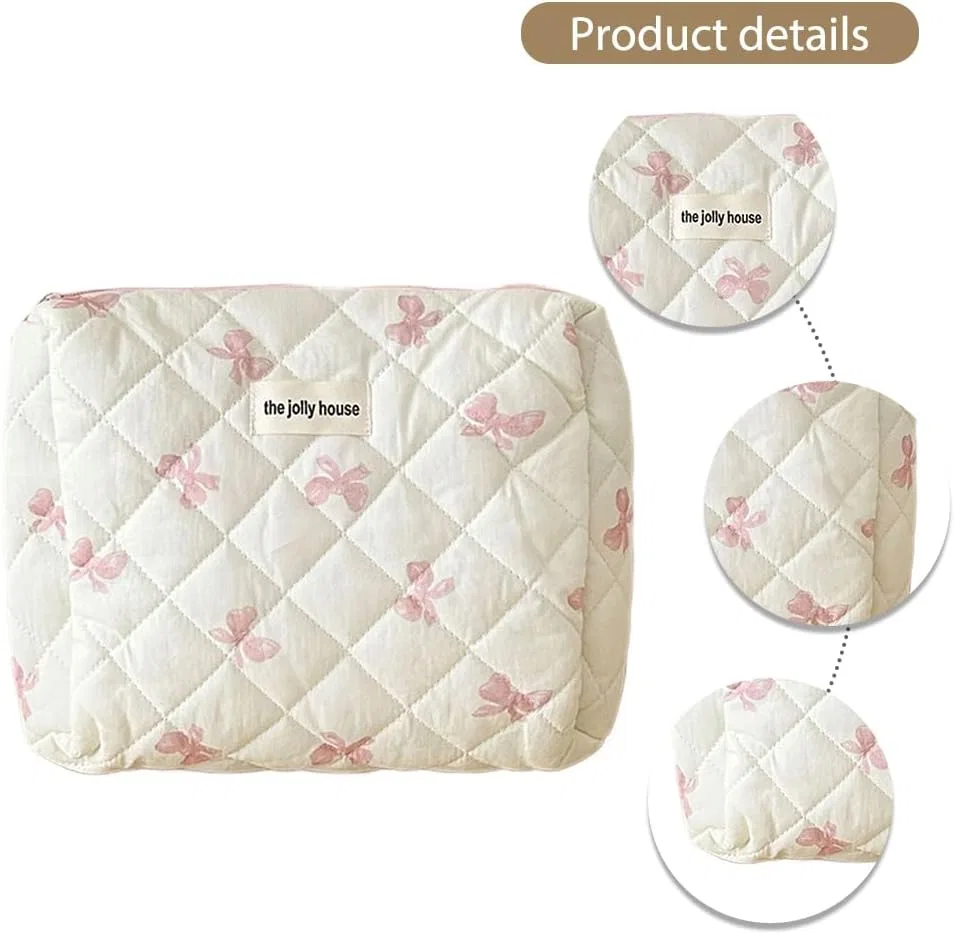 Косметичка, Cotton Quilt, Generic, M, Pink — фото 2