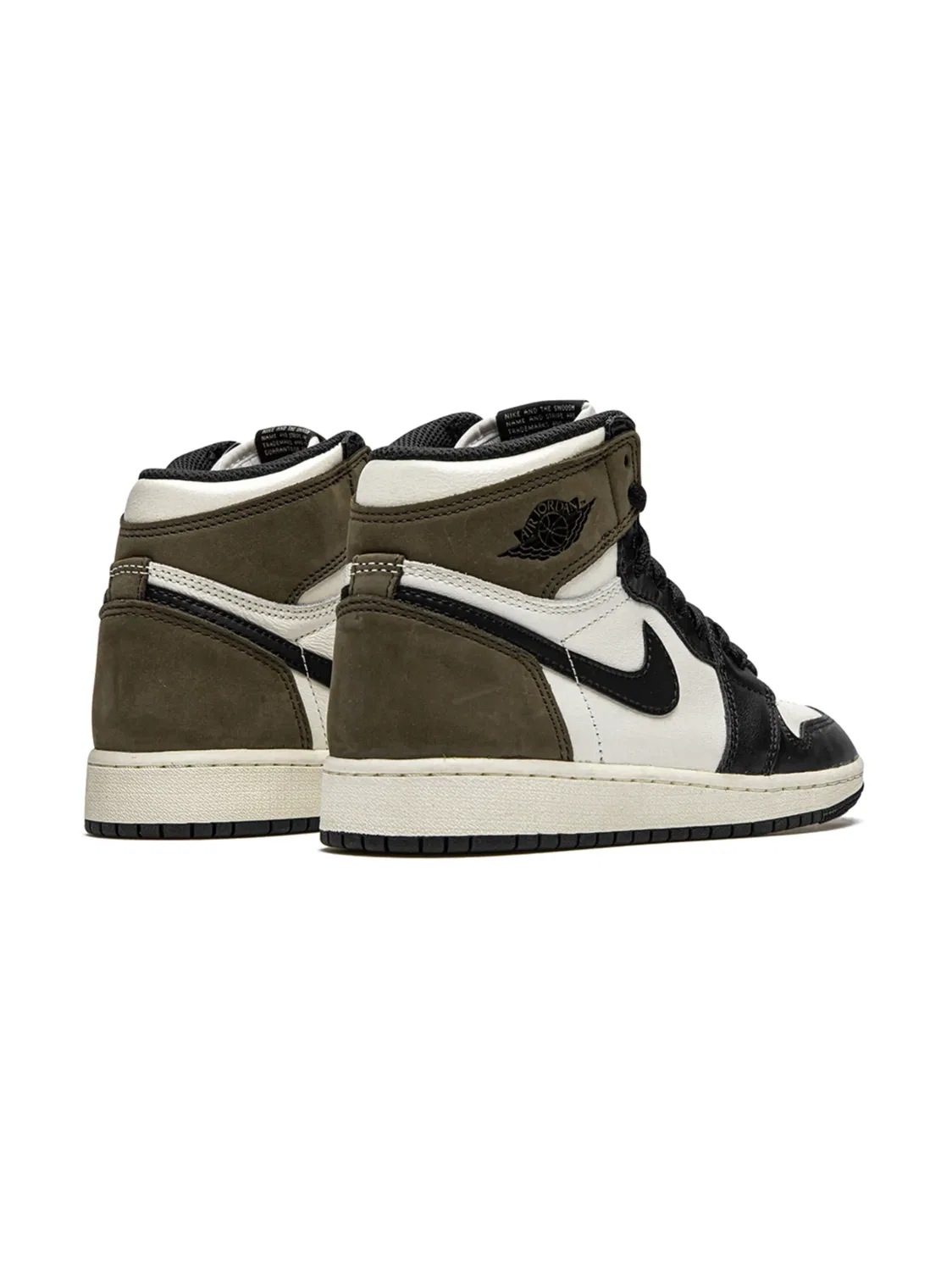 Кроссовки Retro High OG "Темный Маках" Jordan, белый — фото 4