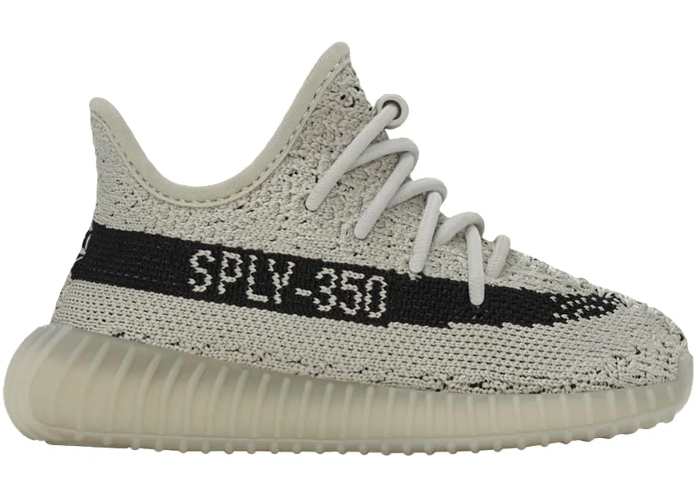 Детские кроссовки Lifestyle с принтом Adidas Yeezy Boost 350 V2, Granite/Core Black/Granite