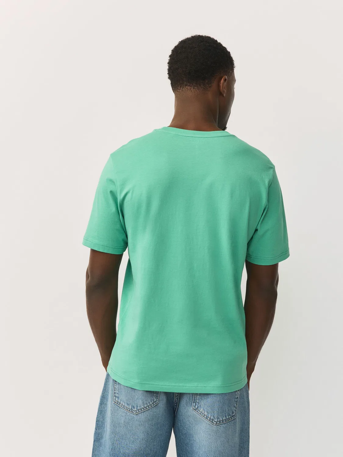 Футболка с круглым вырезом, Regular Fit, Essential Next, зеленый мятный — фото 2