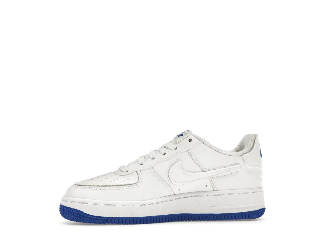 Детские кроссовки Lifestyle Nike Air Force 1/1, White/Royal Blue/White — фото 3
