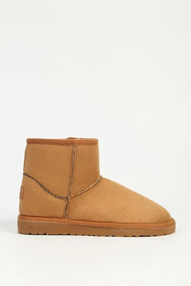 Детские ботинки для девочек без шнуровки Tan children's boots bn-50199 Benetton, Tan Color