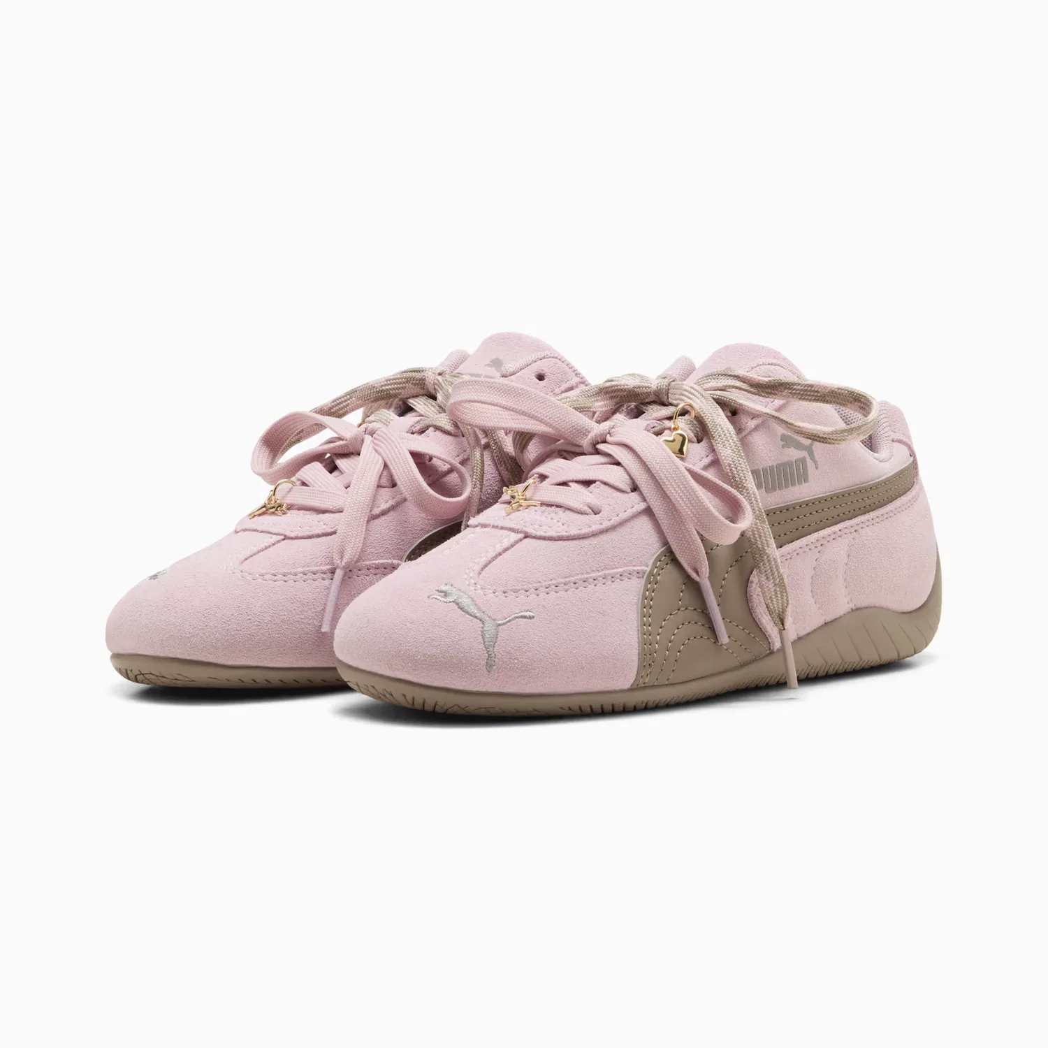 Кроссовки для детей постарше Speedcat Charmies Puma, Misty Pink-Mouse Gray — фото 4