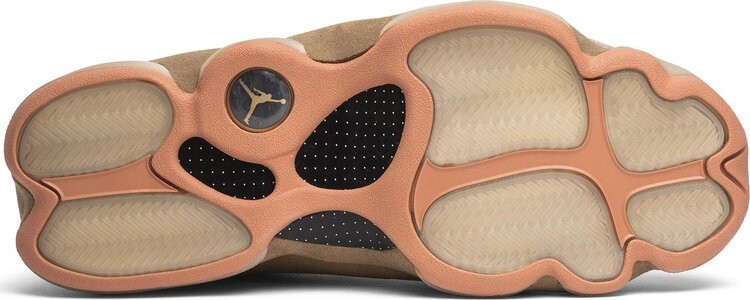 Кроссовки CLOT x Air Jordan 13 Retro Low NRG Terracotta, оранжевый — фото 4