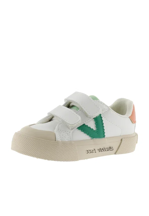 Кроссовки синтетические Scratch baby shoes Victoria Shoes, Green, зеленый — фото 2