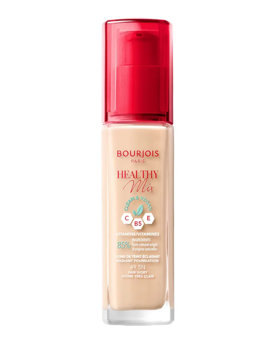 Тональная основа Healthy Mix Clean & Vegan Bourjois, 495 - Fair Ivory