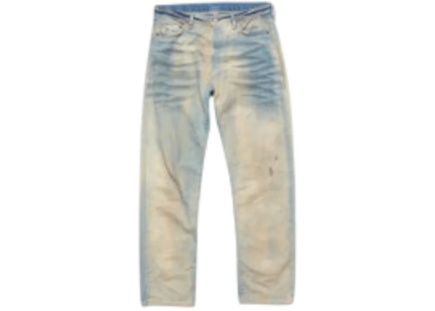 Мужские джинсы свободного кроя 1999 Carver Acne Studios, White/Black/Better Scarlet/Bluebird