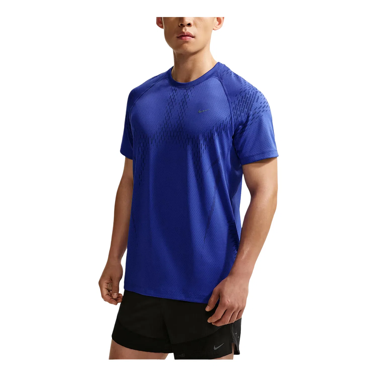 Мужская футболка Nike Stride Dri-FIT ADV, цвет Lapis Deep Royal Blue