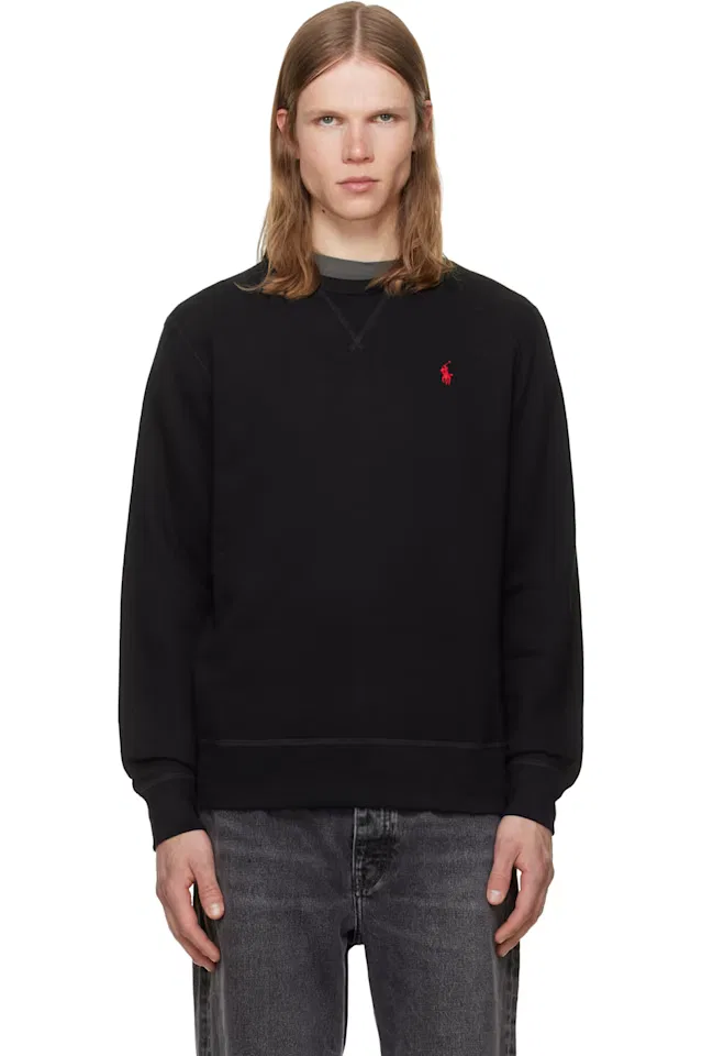 Черная толстовка the RL fleece Polo Ralph Lauren