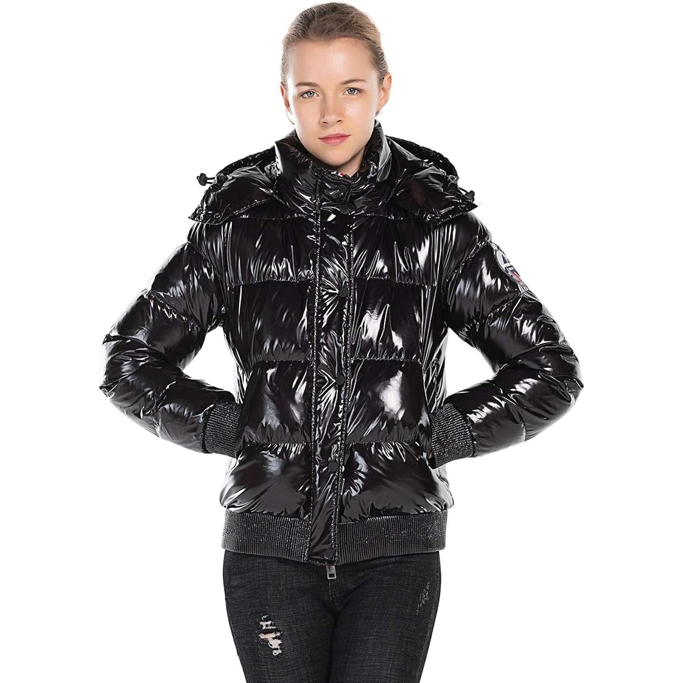 

Пуховик Extreme Pop Goose Down Womens, черный