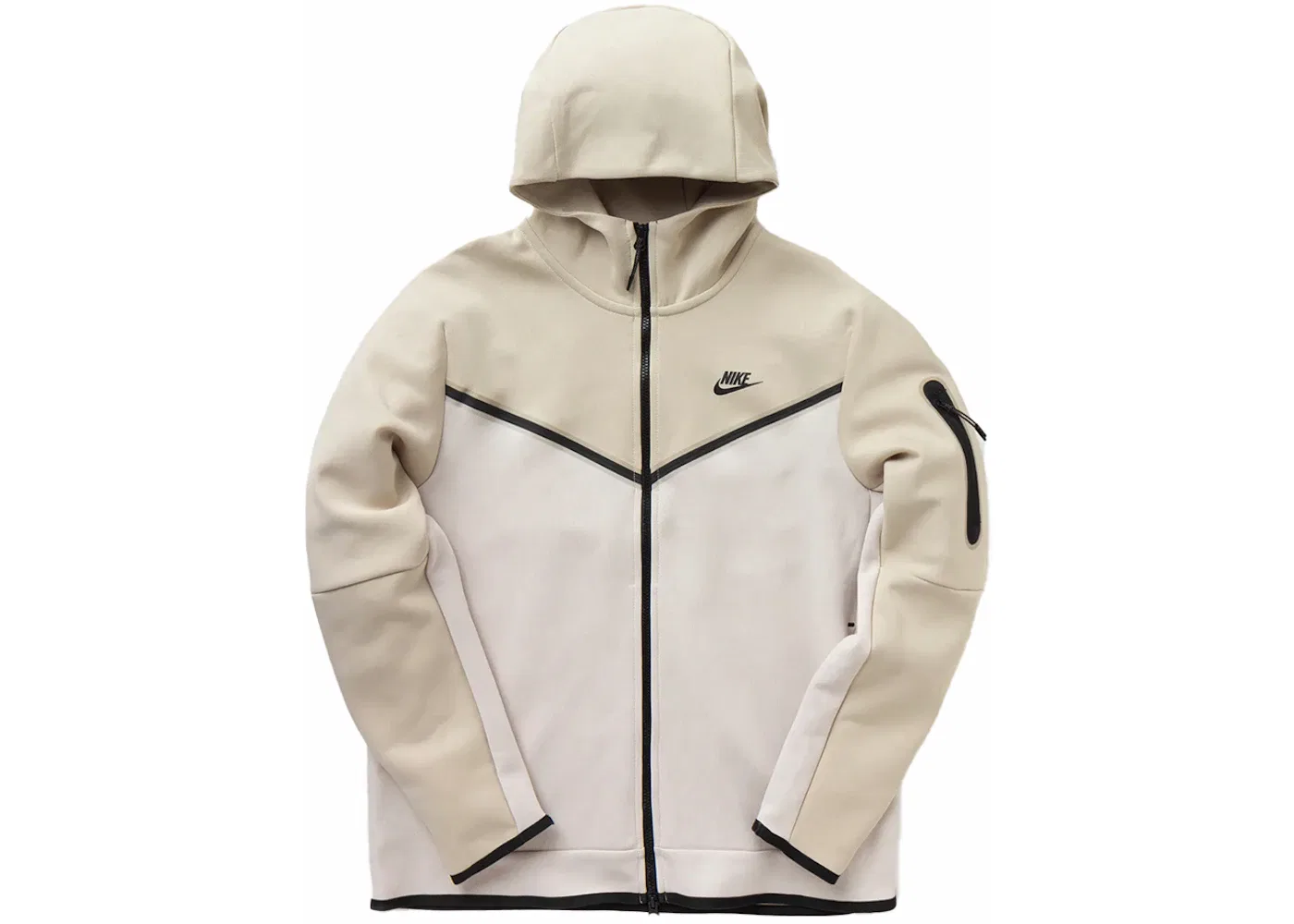 Мужская худи Nike Sportswear Tech Fleece Full Zip, Rattan/Orewood Brown/Black