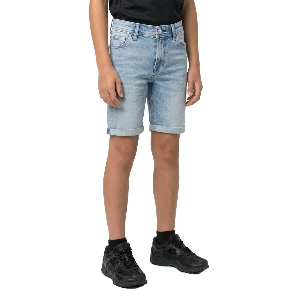 Шорты джинсовые Rick Original AM 360 Jack & Jones, синий — фото 2