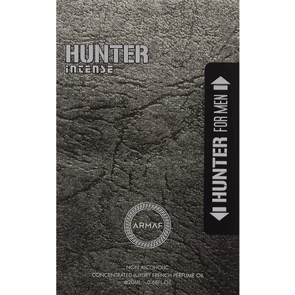 ARMAF Hunter Intense for Men Роскошное французское парфюмерное масло 20 мл — фото 2