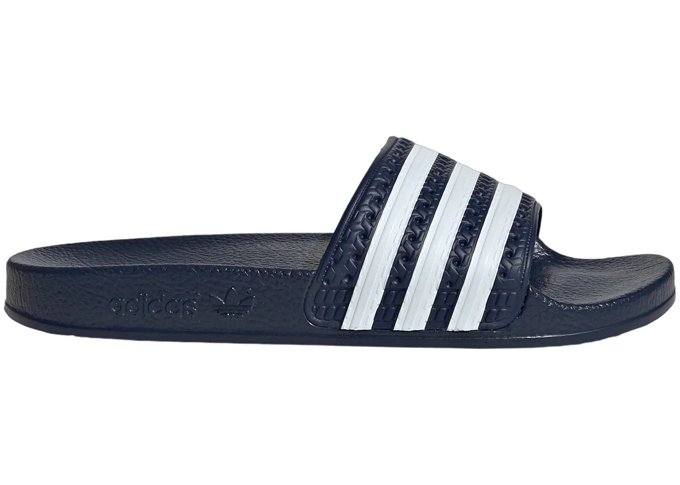 Детские шлепанцы с логотипом Adidas Adilette Slides, Legend Ink/Cloud White/Legend Ink