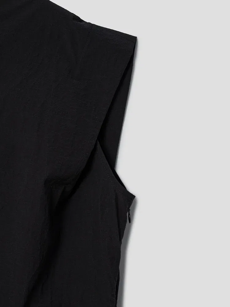 Платье асимметричное La Robe Drap JACQUEMUS, Black — фото 4